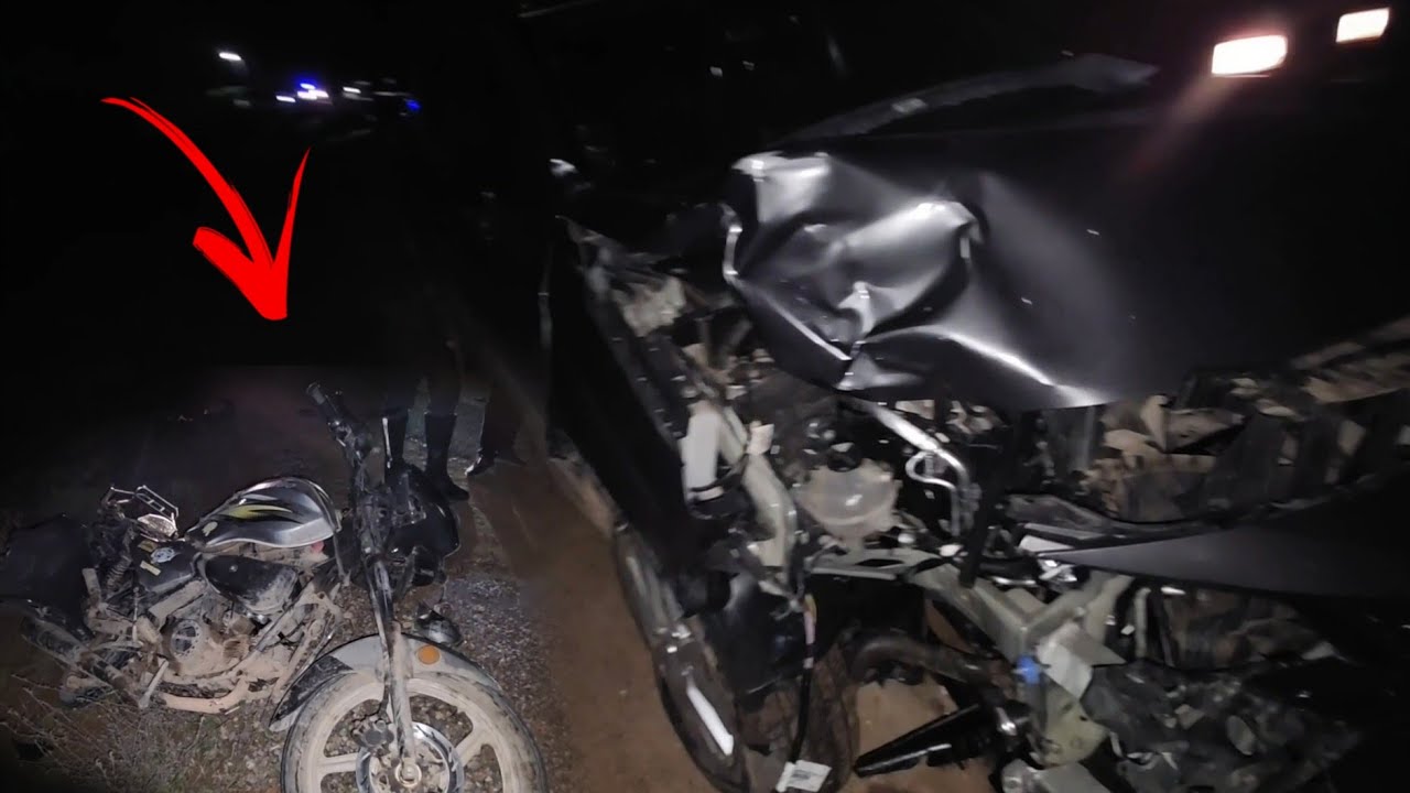 ياربي سلامة حادثة سير خطيرة😢 بين سيارة ودراجة نارية عبر الطريق بوعرك الناظور شاهد التفاصيل الكاملة 