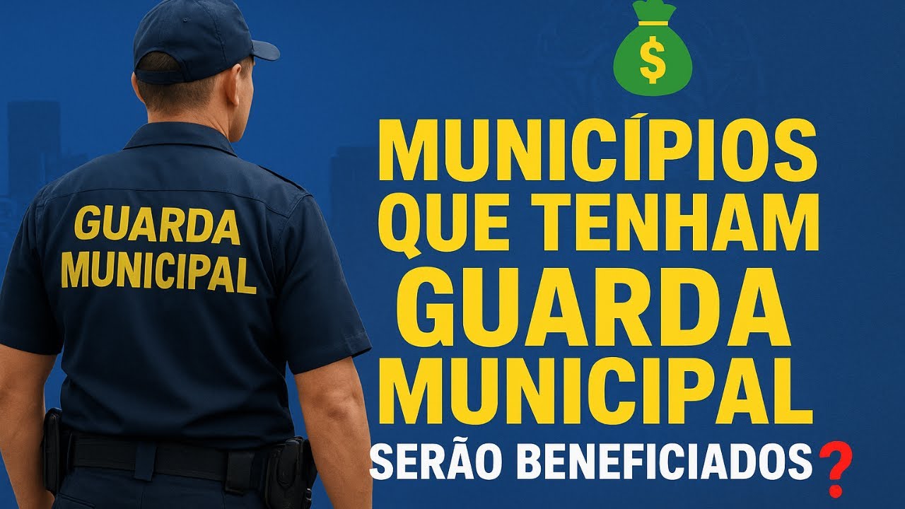 Guarda Municipal poderá receber $ direto do Fundo de Segurança Nacional