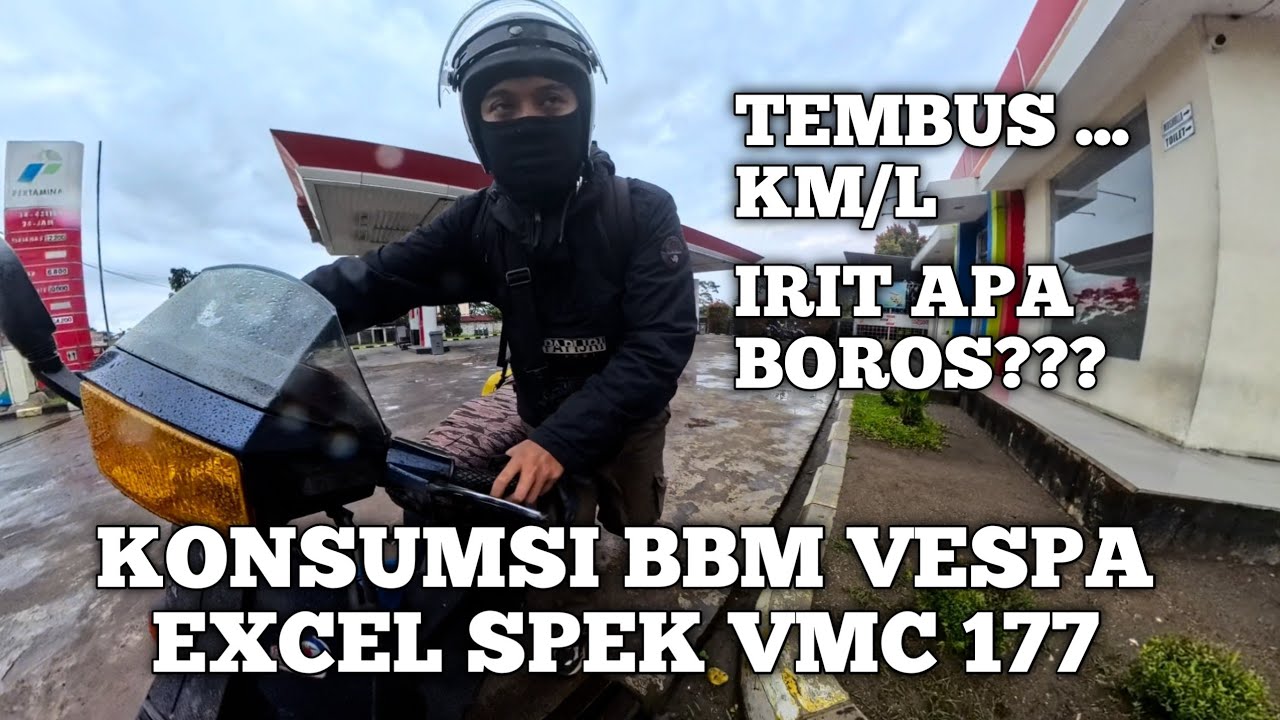 IRIT ATAU BOROS ⁉️ KONSUMSI BBM VESPA BORE UP 177 CC | WHEEL'S STORY