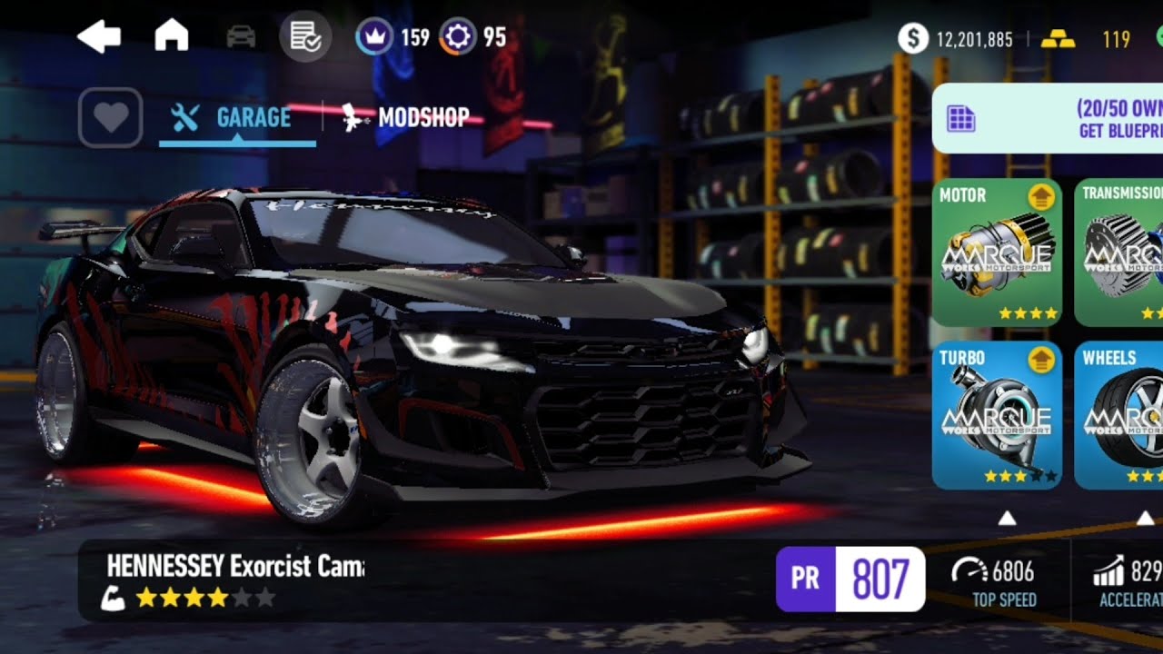 NEED FOR SPEED NO LIMITS ☆《 HENNESSEY EXORCIST CAMARO ZL1 》☆《 DAY 7 FINAL 》☆ [4K]