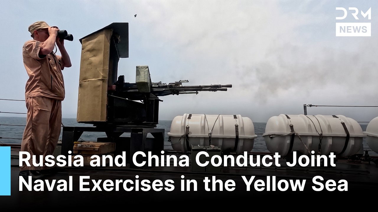 MILITARY EXERCISE: Russia Releases Video of Joint Naval Drills With China in the Yellow Sea | AH1C