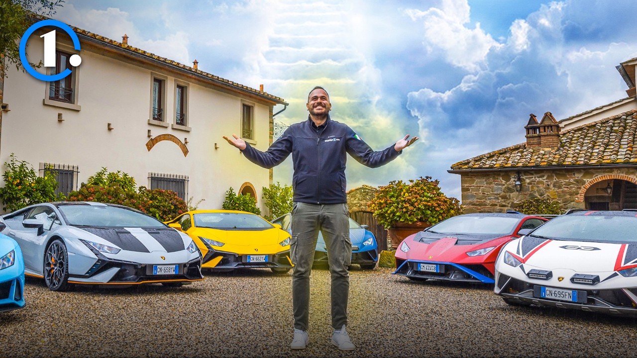 SONO STATO IN PARADISO… con una LAMBORGHINI! 😈