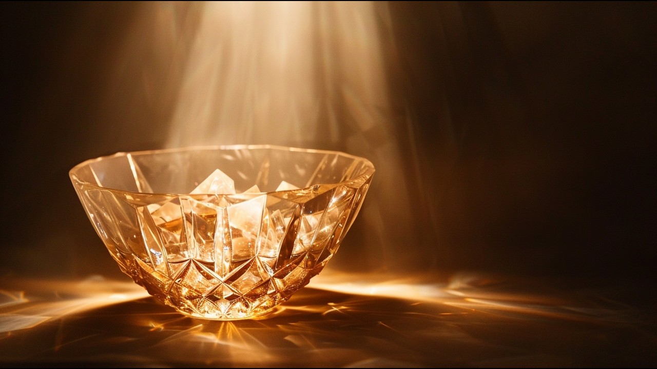 Vibrations of Crystal Bowls