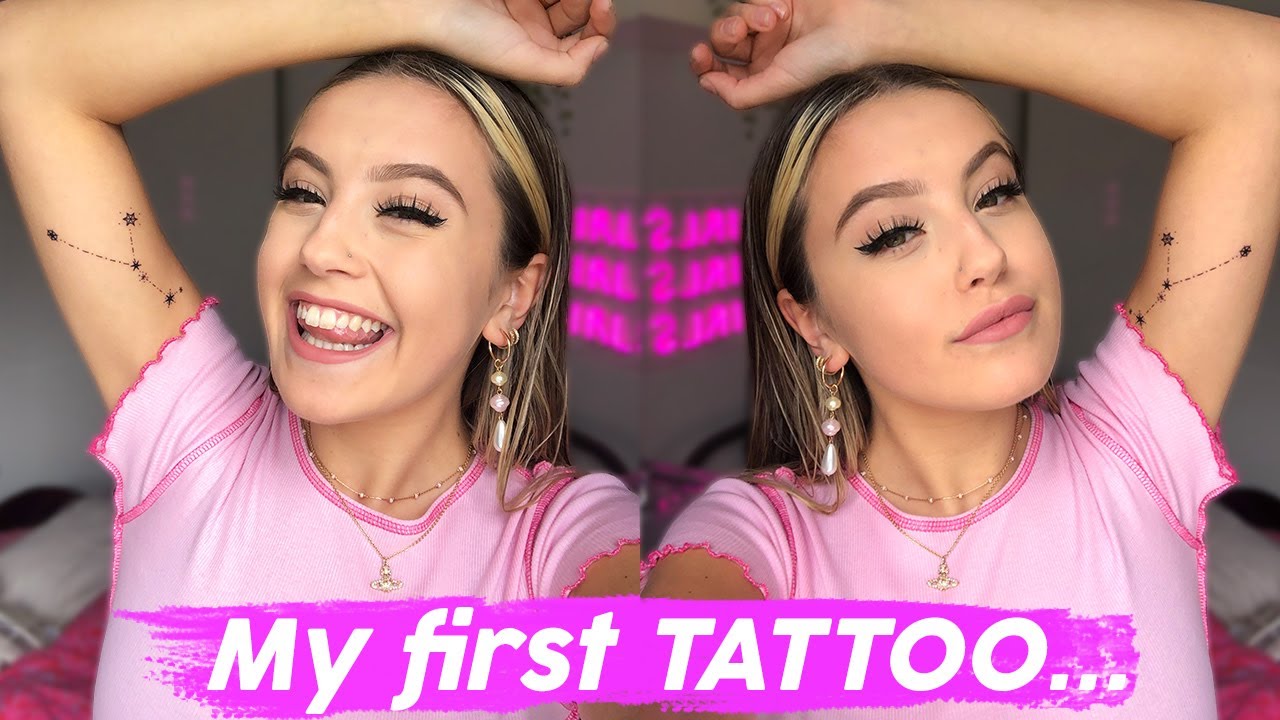 Getting a TATTOO!! (first time) Pain, meaning and experience... | Oliviagrace