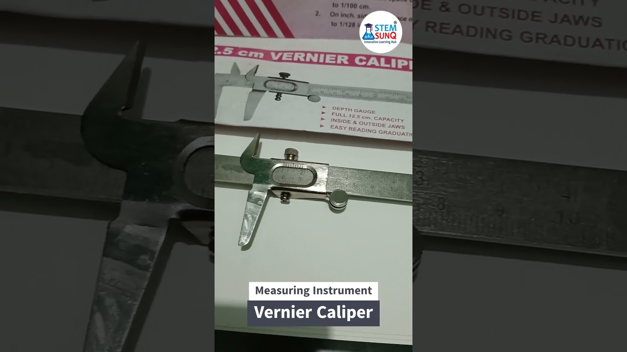 📏Master the Vernier Caliper in Seconds! 🔍📐 | Measurement Scale