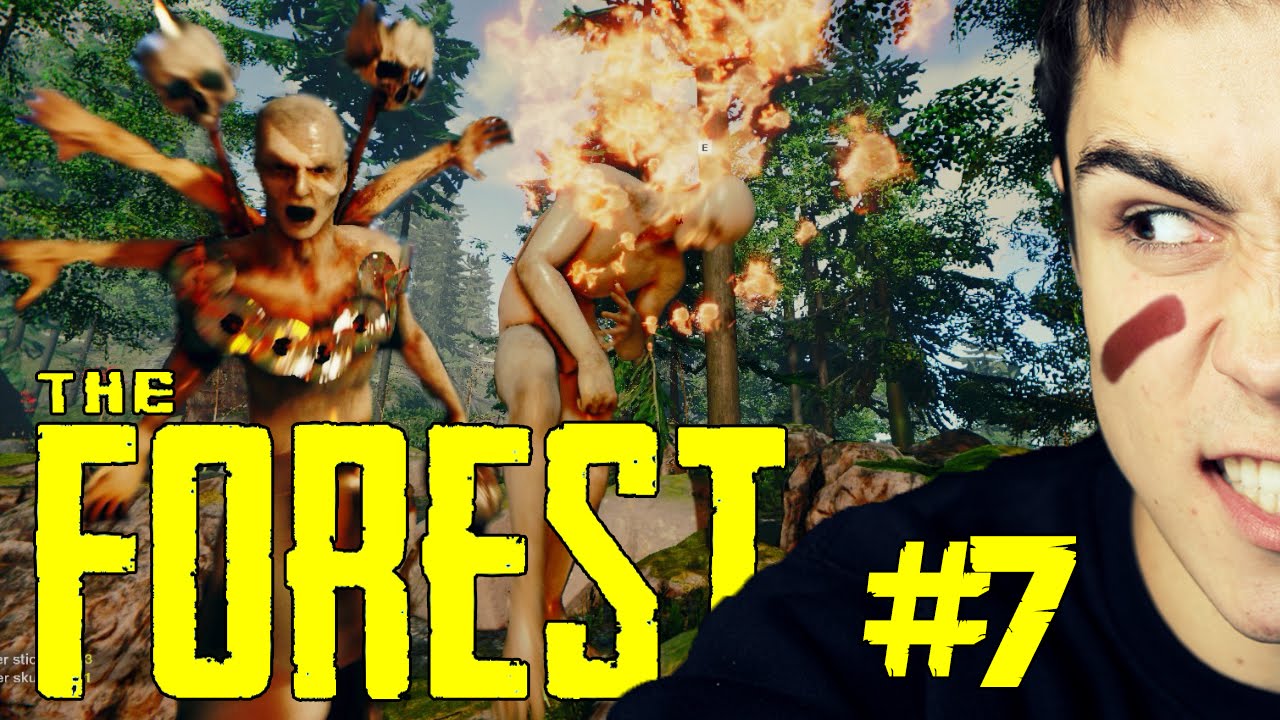 WYPRAWA I BUDOWA MURU! - The Forest #7