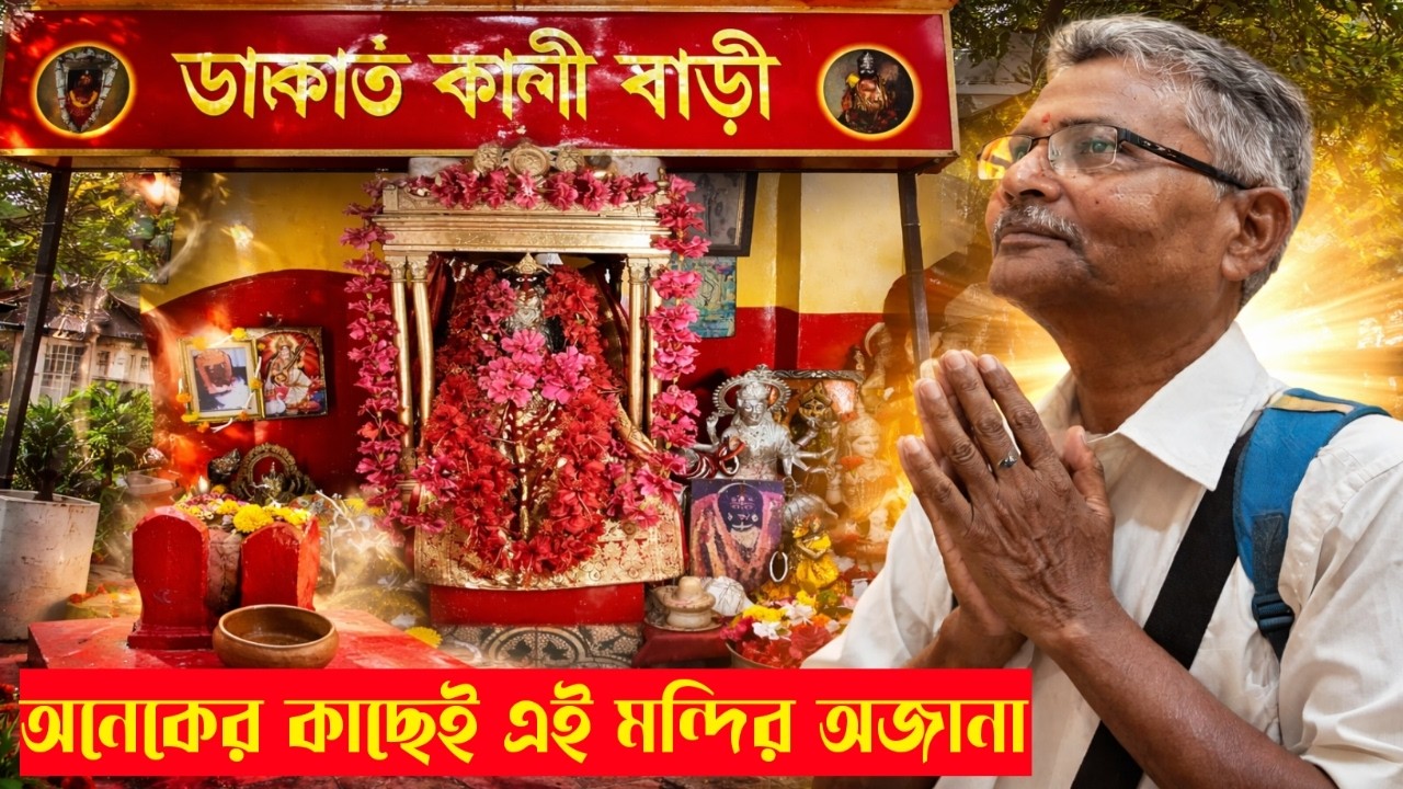 অজানা এক ডাকাত কালী মন্দিরের ইতিহাস। কলকাতার মনোহর ডাকাতের প্রাচীন কালী মন্দির।