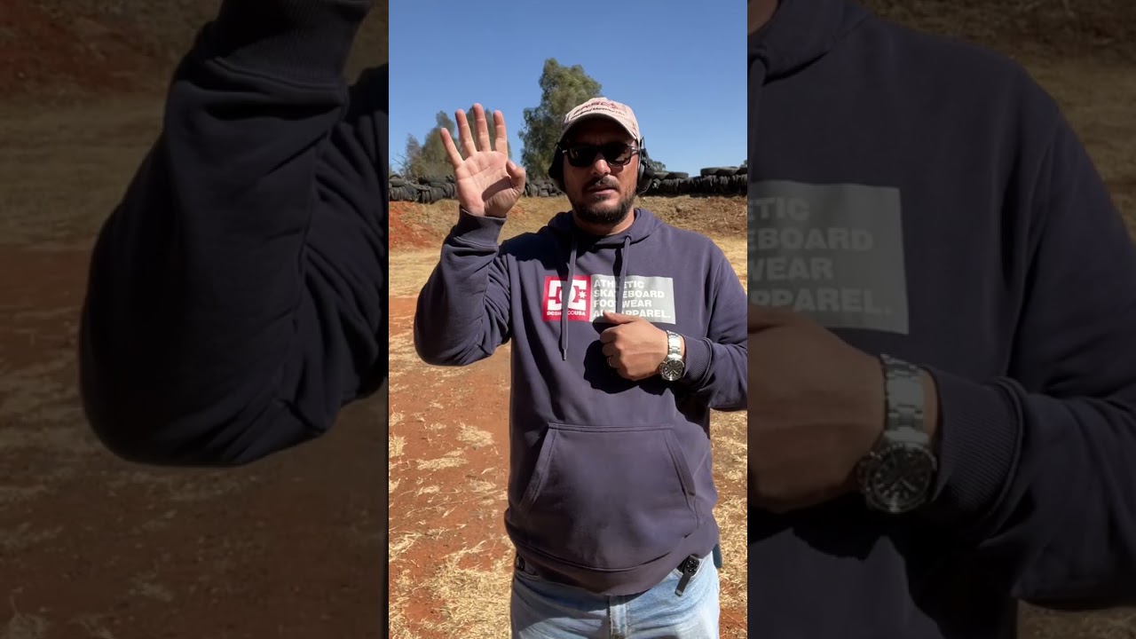 Handgun basics series part 1 with Instructor Dave. #trainingntactics #instructordave #southafrica