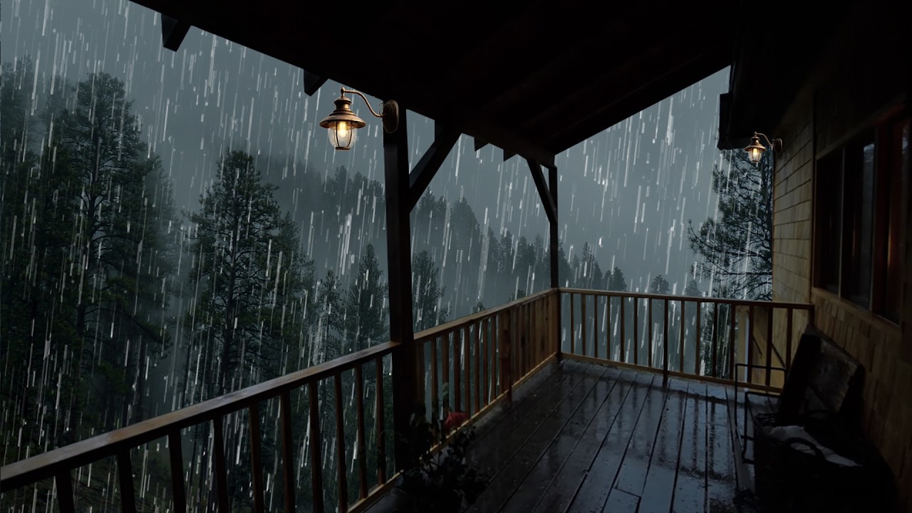 Lluvia Relajante Para Dormir - Sonido de Lluvia y Truenos, Rain Sound for Sleeping, ASMR 260