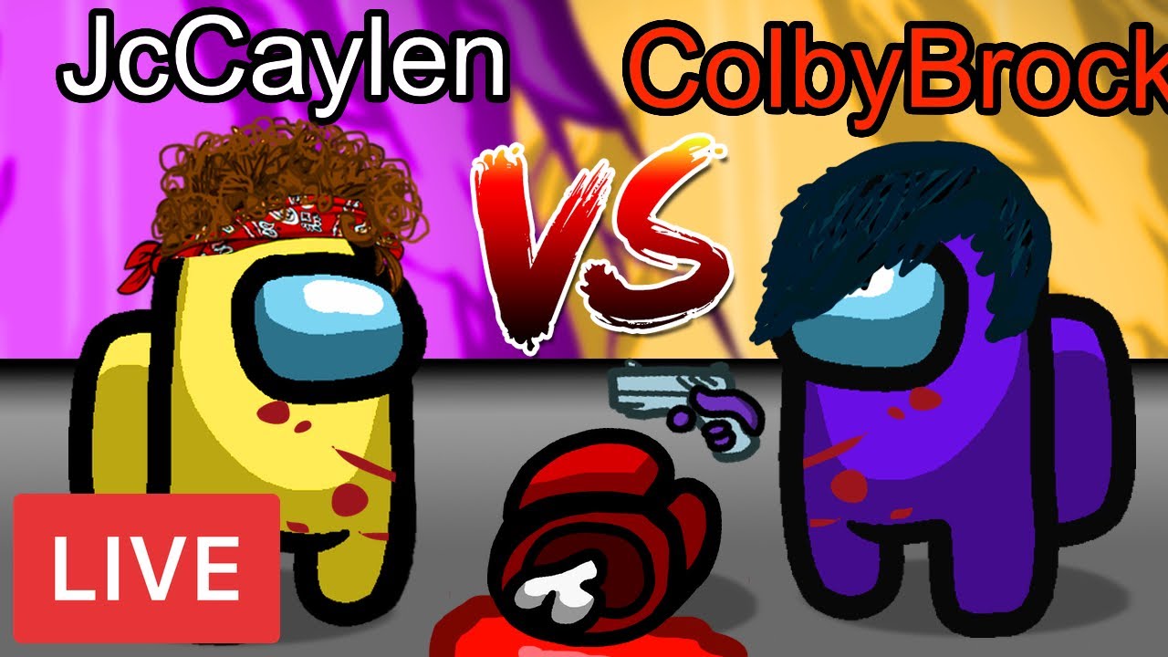 Among Us but it's Sam and Colby vs Jc Caylen *FULL STREAM*
