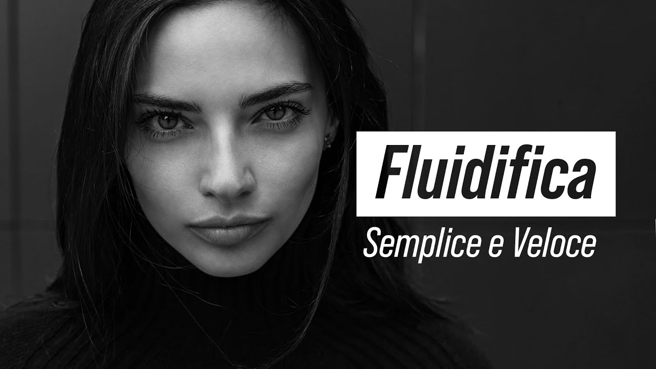 FILTRO FLUIDIFICA: COME CORREGGERE UN RITRATTO - Tutorial photoshop