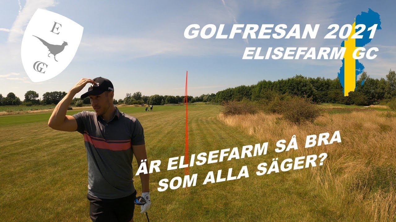 ELISEFARM GC - Golfresan 2021 Vlog #1 - En ruggigt blåsig dag med många dumma beslut