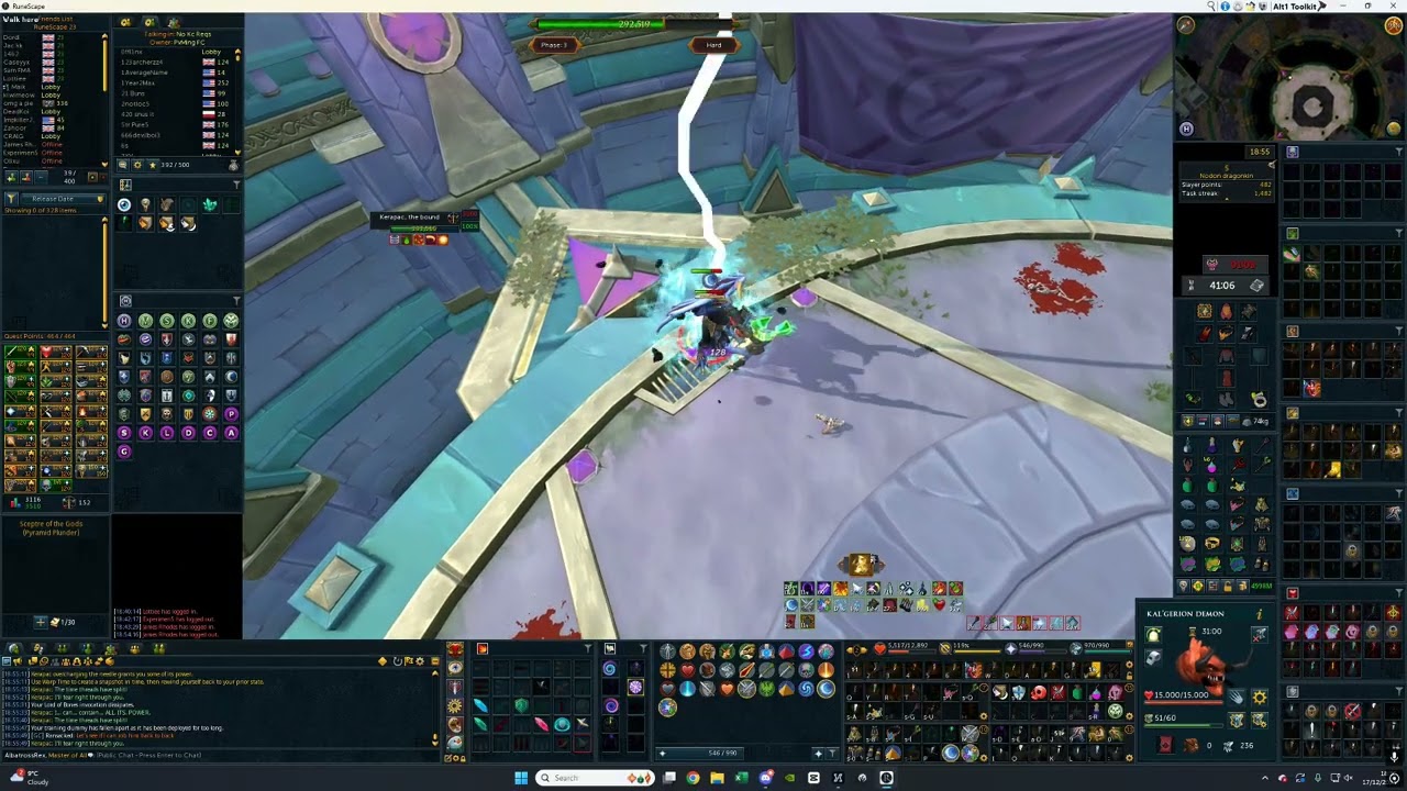 Kerapac - Grand Master Time (2:10.8) - Melee/Magic