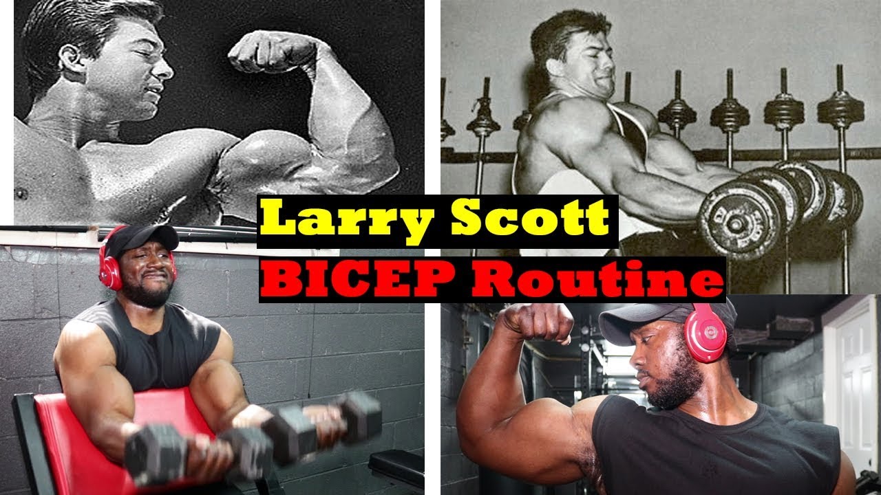 Larry Scott Bicep Routine | Iron Body Athletics