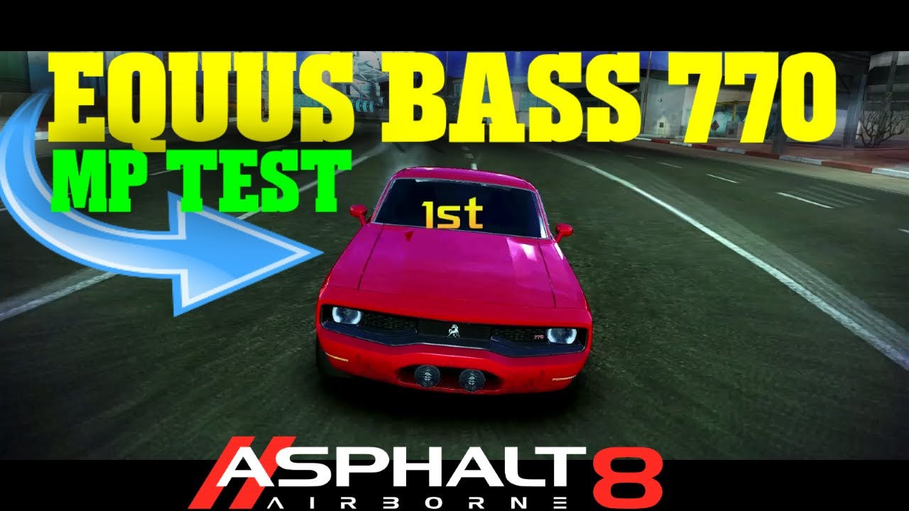 Asphalt 8: is it worth it! Equus Bass 770 Multiplayer test after update 65