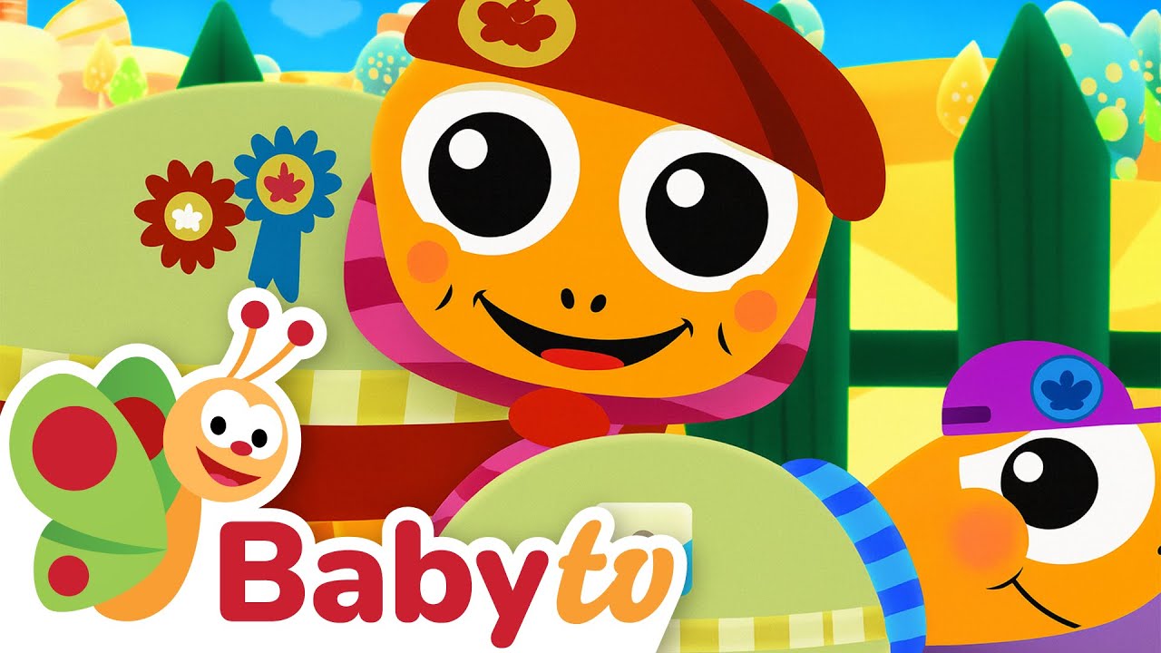 Tartarugas numa viagem de comboio 🚂🐢 | Aventuras divertidas @BabyTVPT