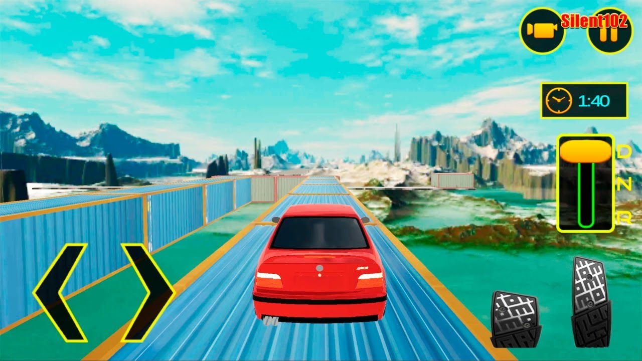 Car Racing Game - 3D Impossible Car Stunt Driving Master - Android Gameplay