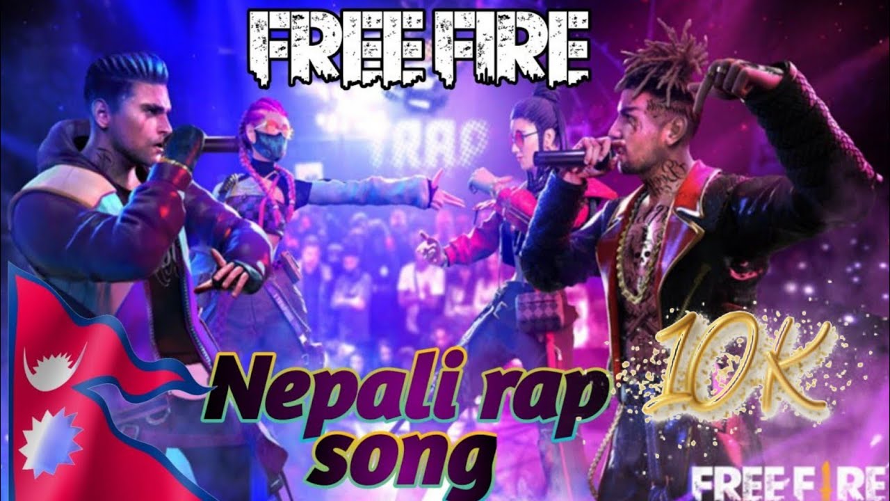 free fire rap song In nepali //free fire //Nepali rap