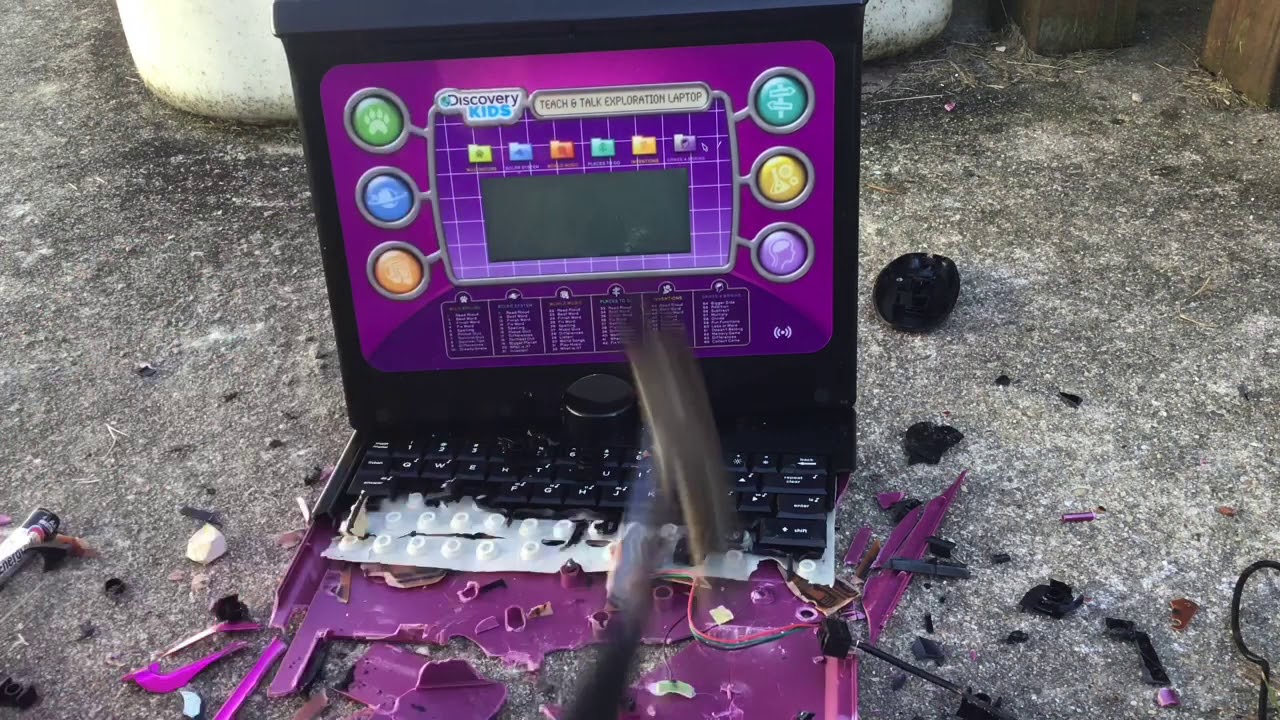 Smashing a Fake Laptop