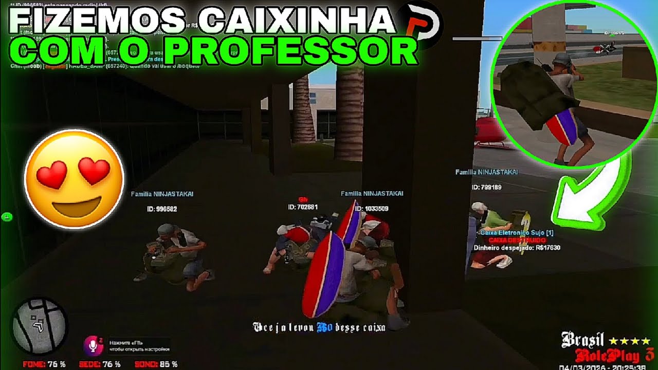 FIZ CX COM O PROFESSOR E DEU RUIM!!! 😂 BRASIL ROLEPLAY - ANDROID/PC AlvZinnX 