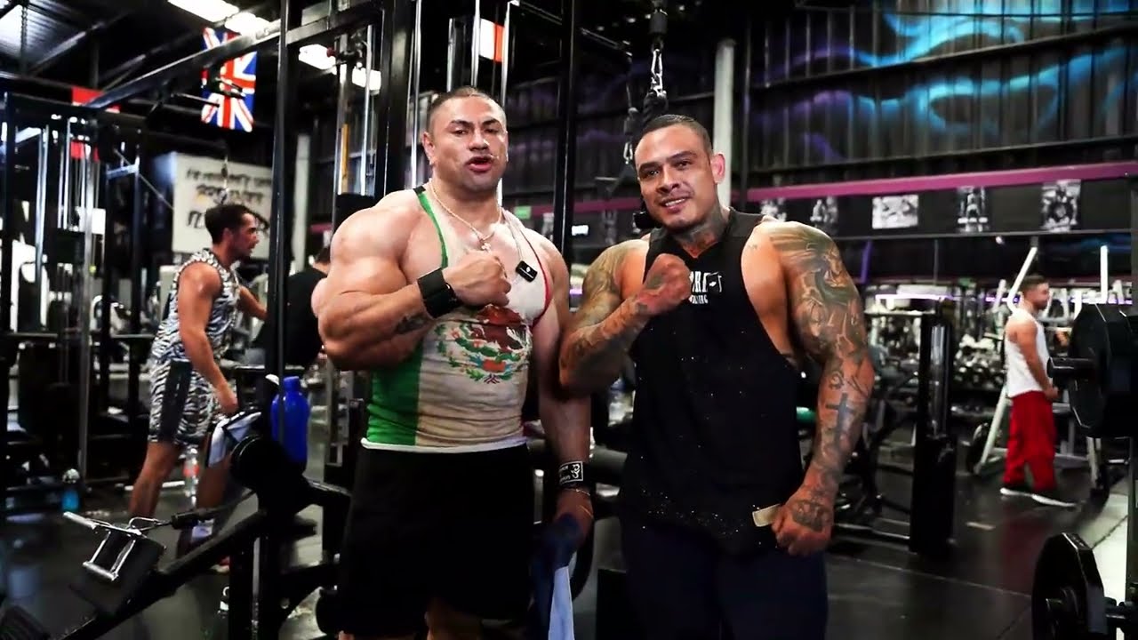 DESTRUYENDO PECHO Y ESPALDA CON MARIO LIMON- JONATHAN PADILLA IFBB PRO