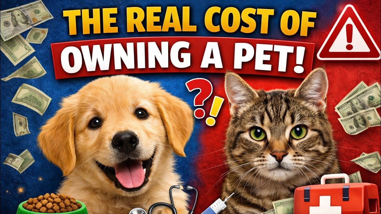 The real cost of owning a pet