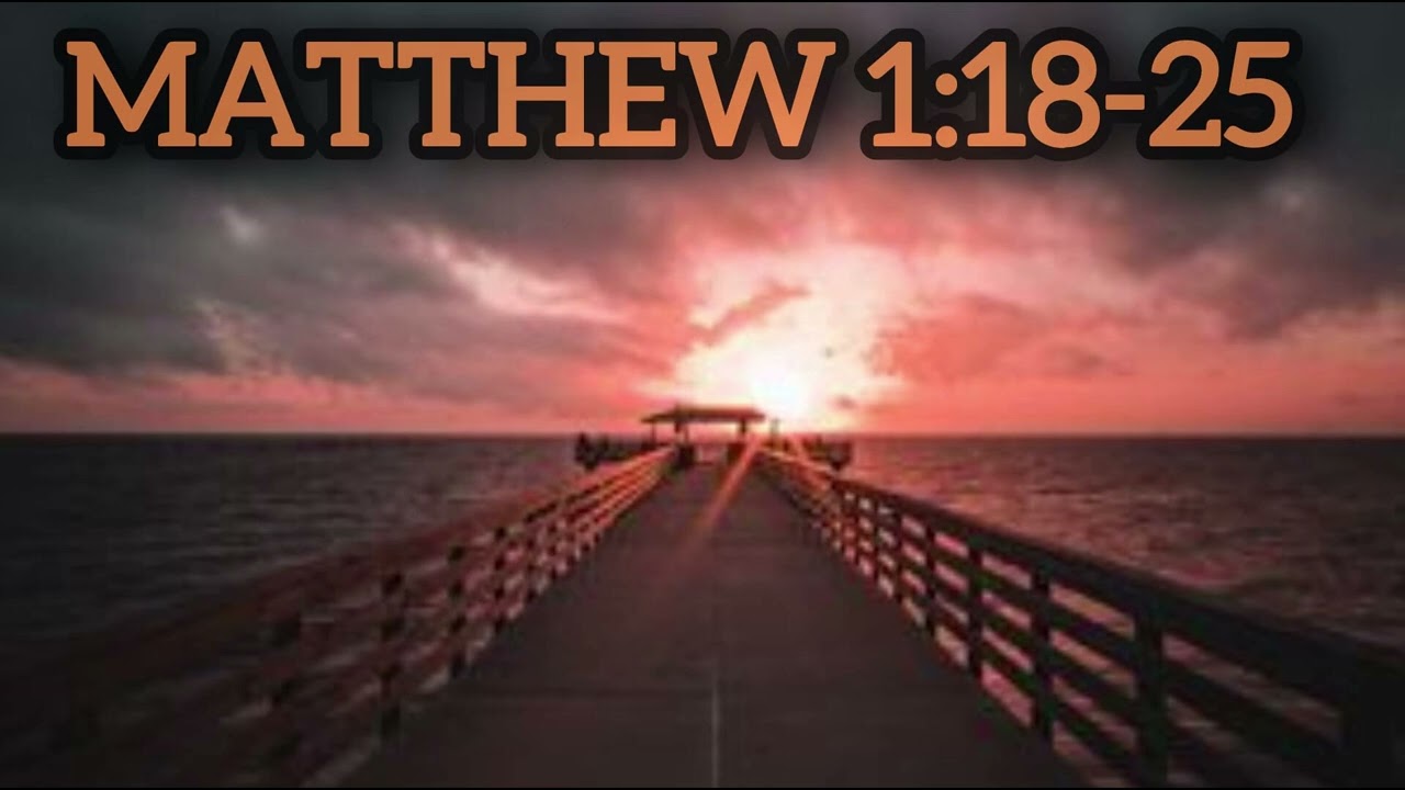 Emmanuel – Matthew 1:18–25