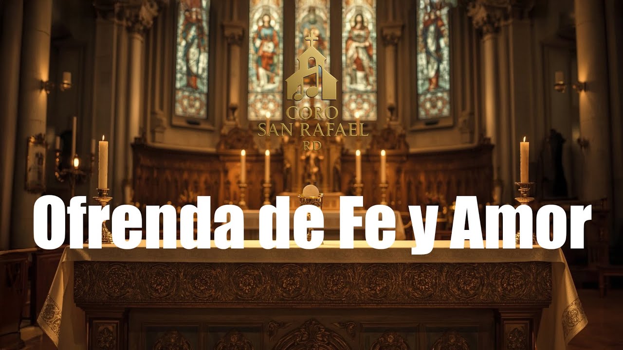 Ofrenda de Fe y Amor (Canto de Ofertorio) | Coro San Rafael RD