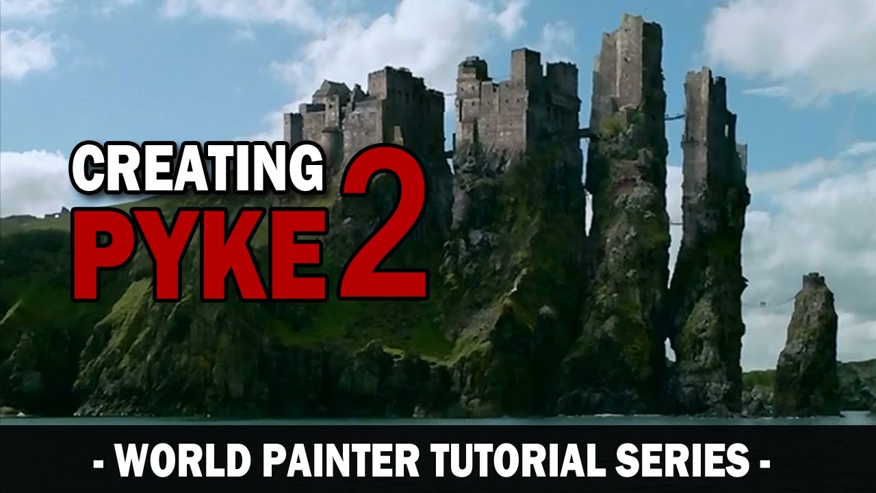 World Painter Tutorial Series - Pyke Part 2 - Coastal Cliffs