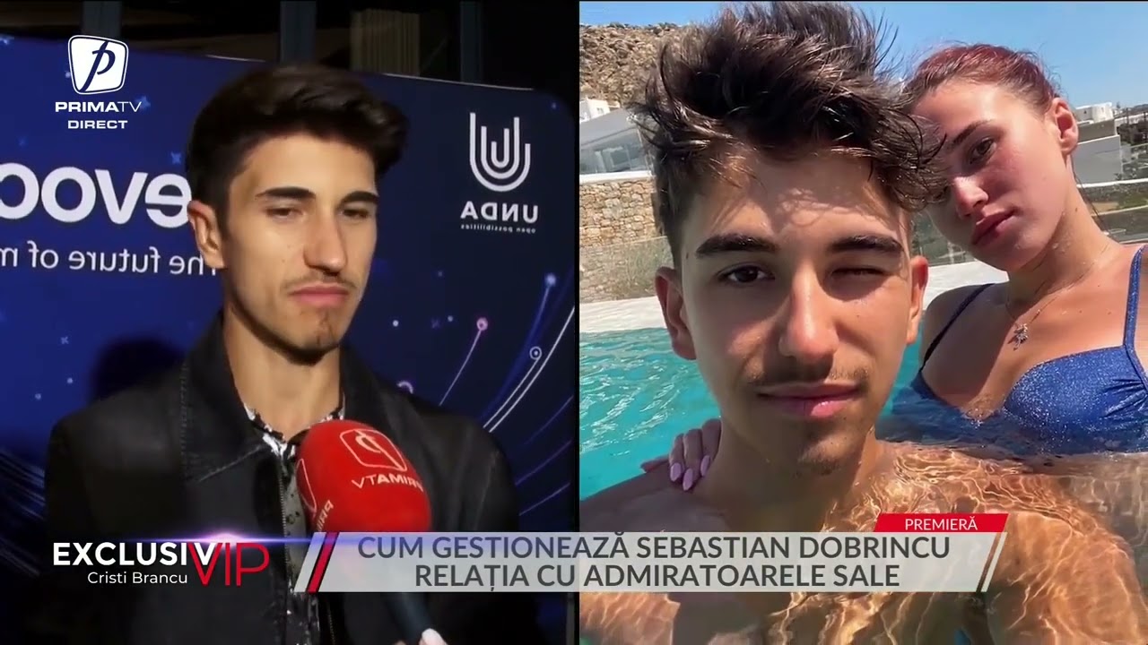 Cum gestionează Sebastian Dobrincu relația cu admiratoarele sale