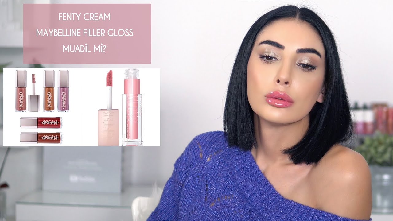 Fenty Gloss Bomb CREAM x Maybelline Lifter Gloss Ürün İnceleme💄💋 | Muadil Mi ?