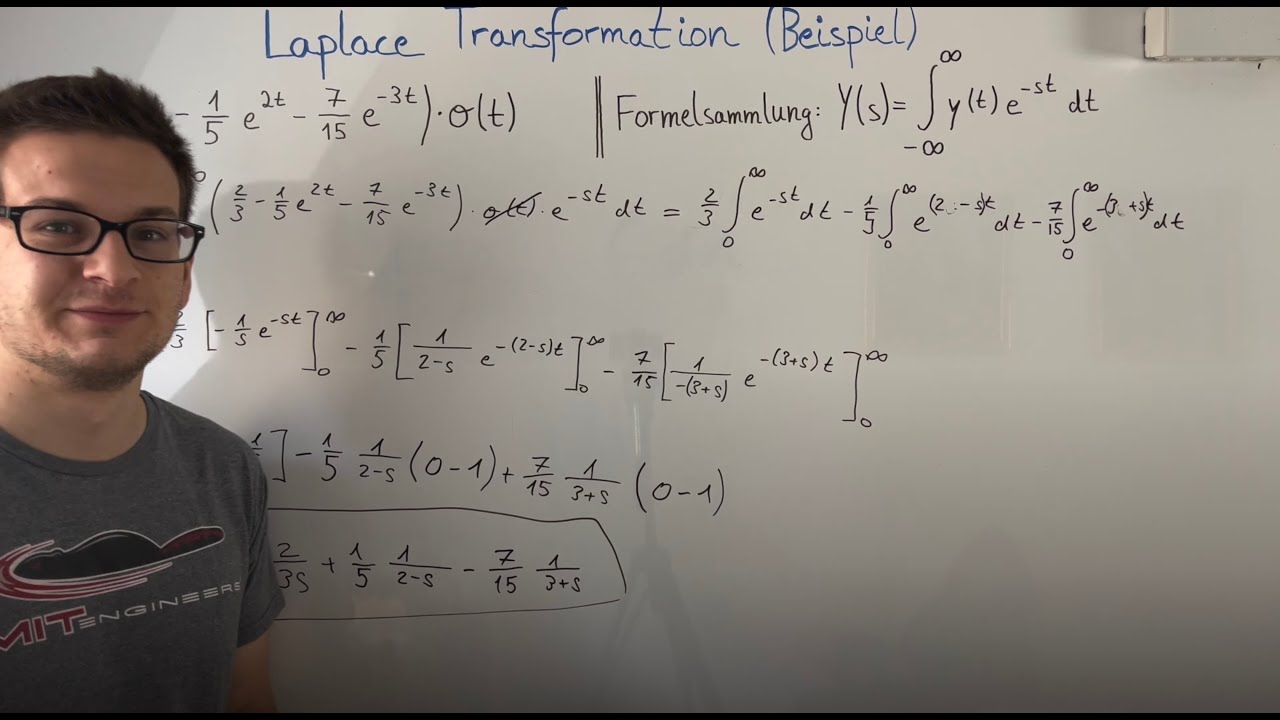 Laplace Transformation Beispiel | Signale und Systeme