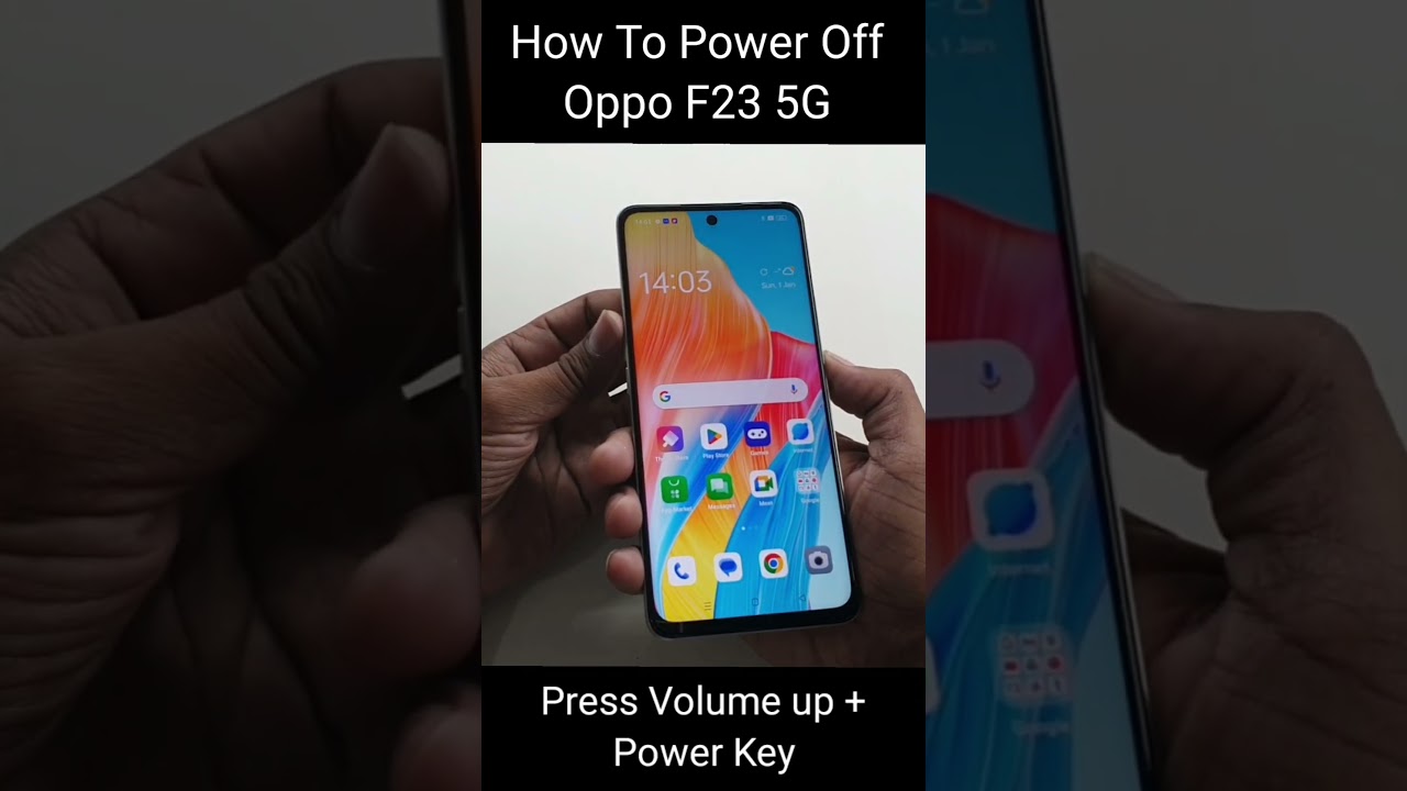 Oppo F23 Power Off