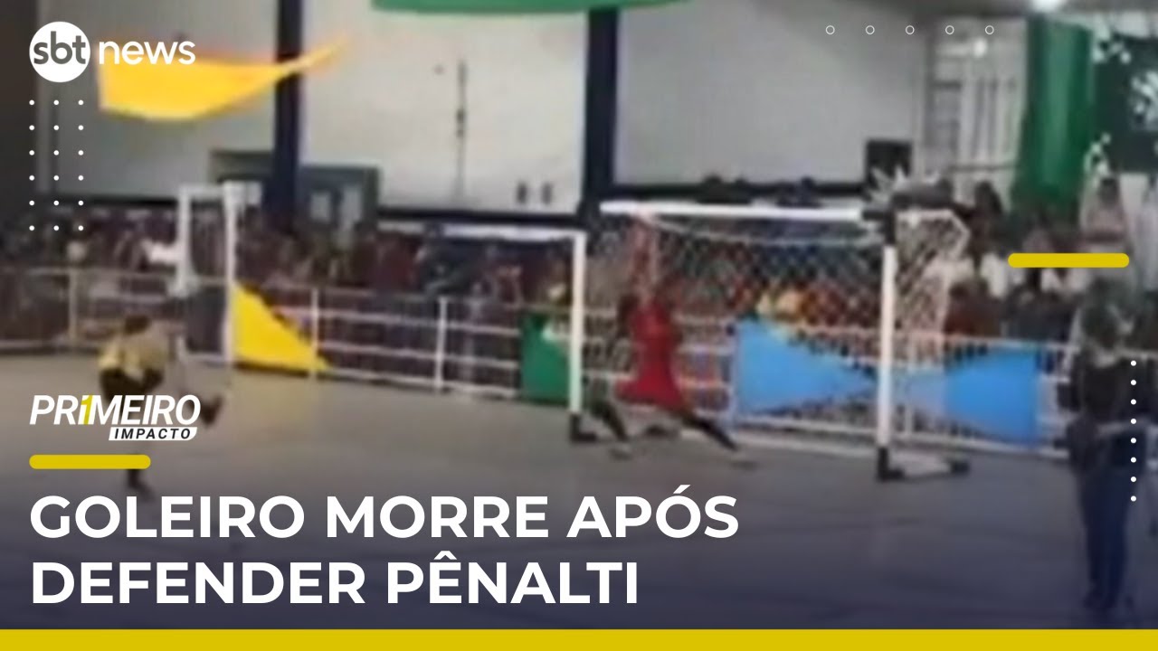 Goleiro morre ap&oacute;s mal s&uacute;bito durante partida de futebol no Par&aacute; | #PrimeiroImpacto
