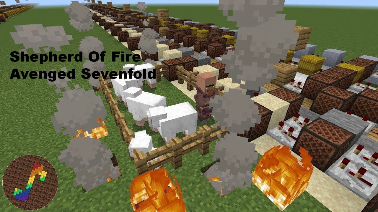Shepherd Of Fire - Avenged Sevenfold - Note block cover