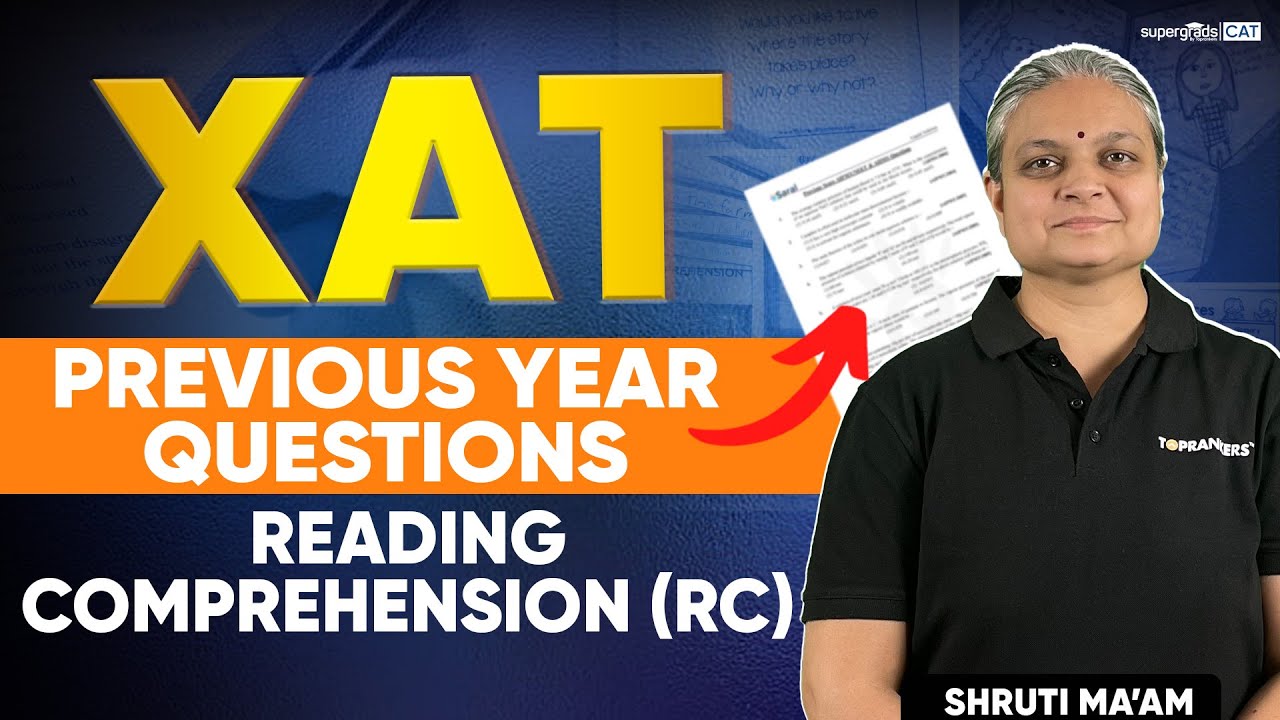 XAT Reading Comprehension Previous Year Questions | RC PYQs from XAT Exam | XAT 2024 Preparation