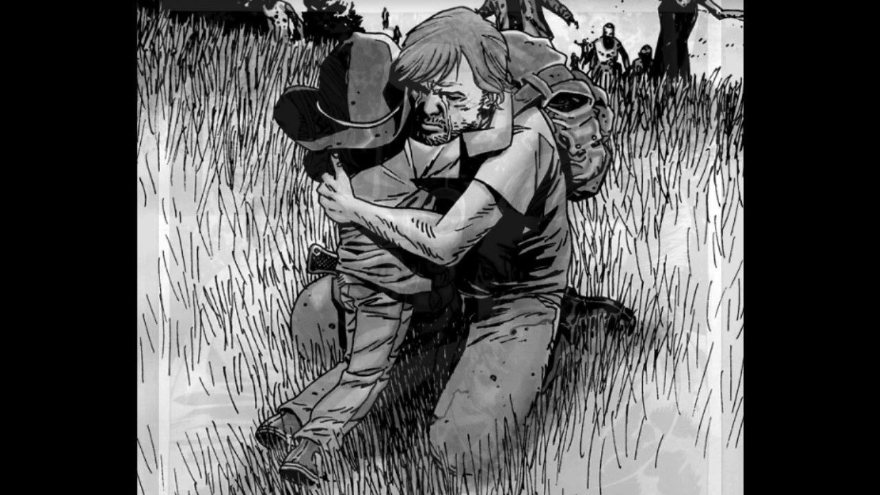 The evolution of Rick Grimes in the comic series