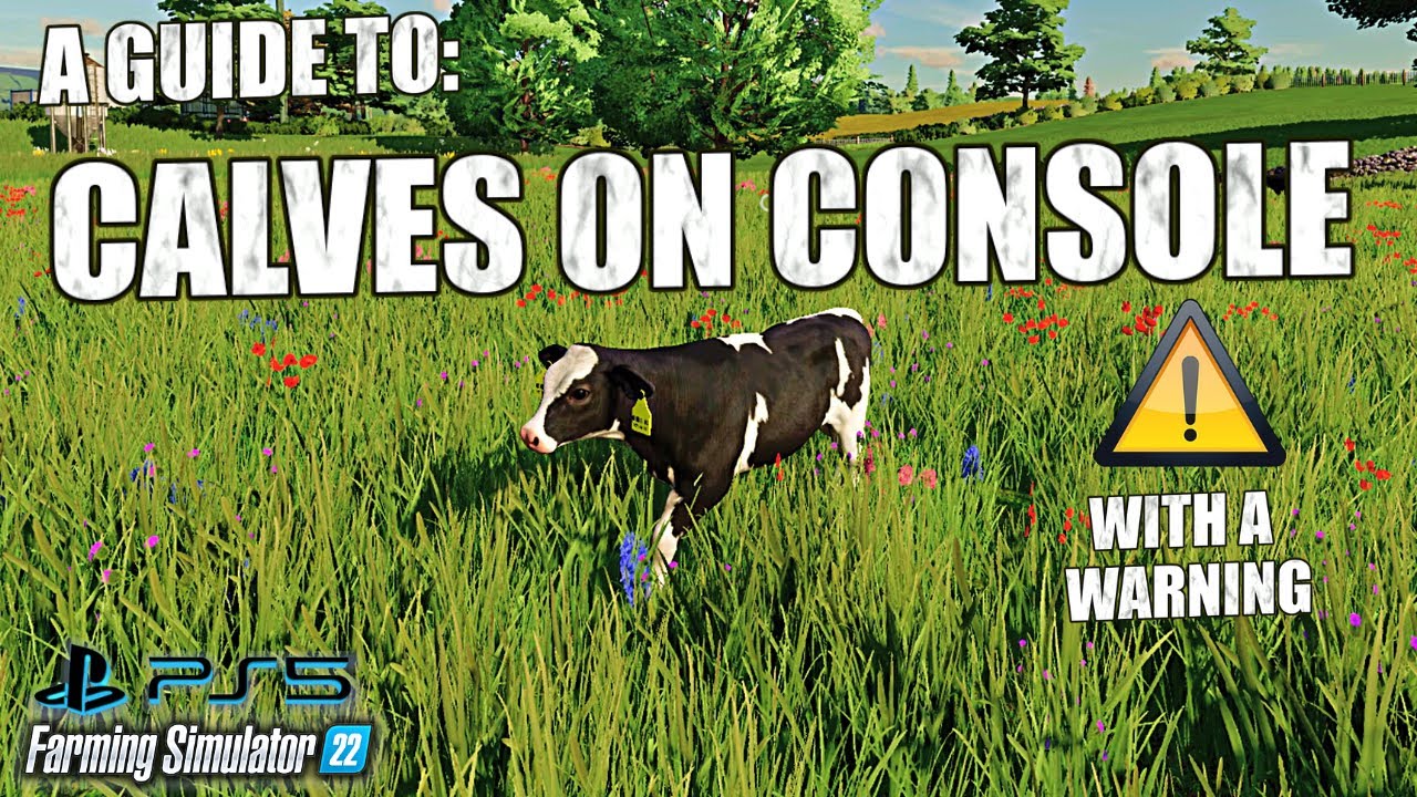 A Guide To: Calves on Console - Ballyspring - Farming Simulator 22 - PS5.