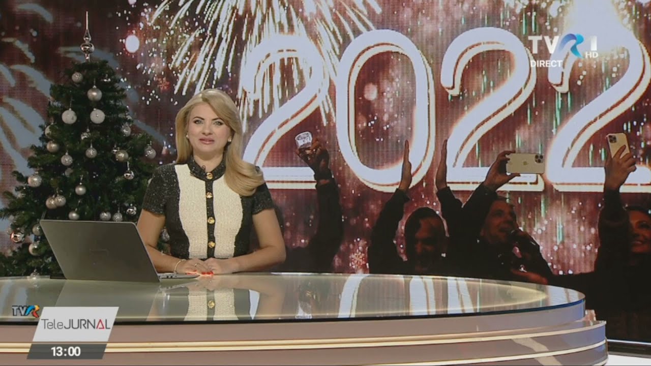 Primul Telejurnal #TVR1 din 2022