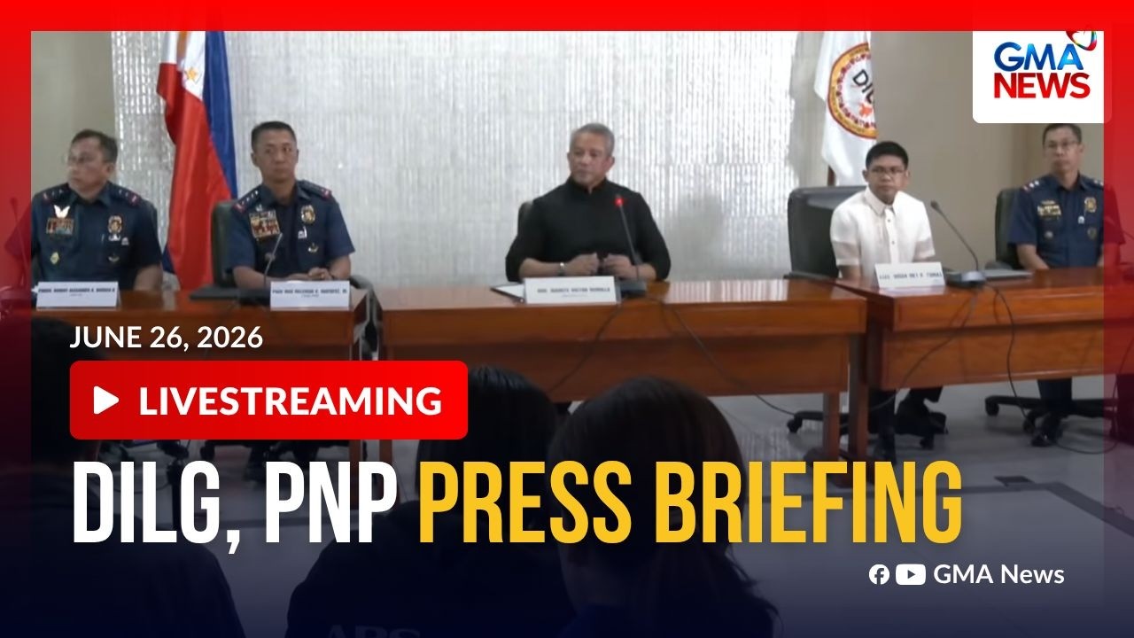 LIVE - SILG Jonvic Remulla presscon (June 26, 2026) - Replay | GMA News