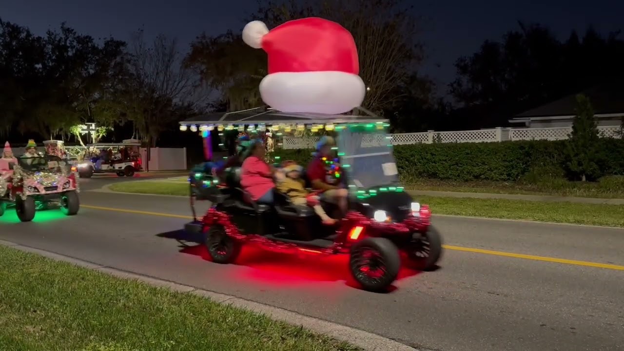 Christmas Golf Cart Parade 2024