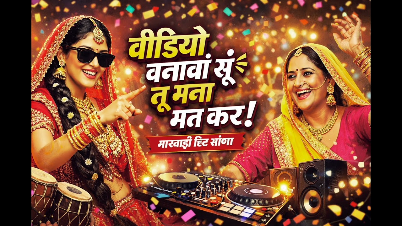 Nachi Teri Maa Naal (Marwari Reprise) | Video Banawa Su Tu Mana Mat Kar | Desi Wedding Dance Song 