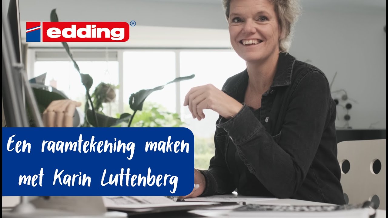 Een raamtekening maken met Karin Luttenberg