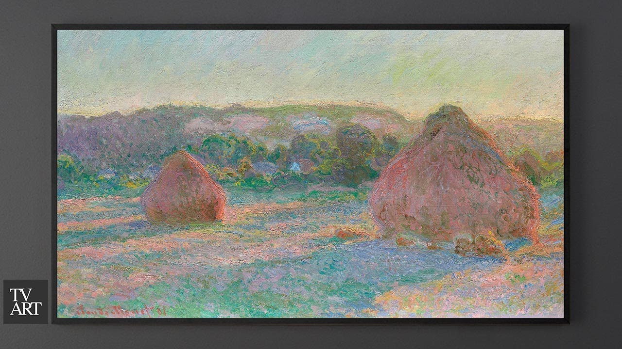 TV Art Screensaver | Monet Relaxing Art Show | 2 Hours
