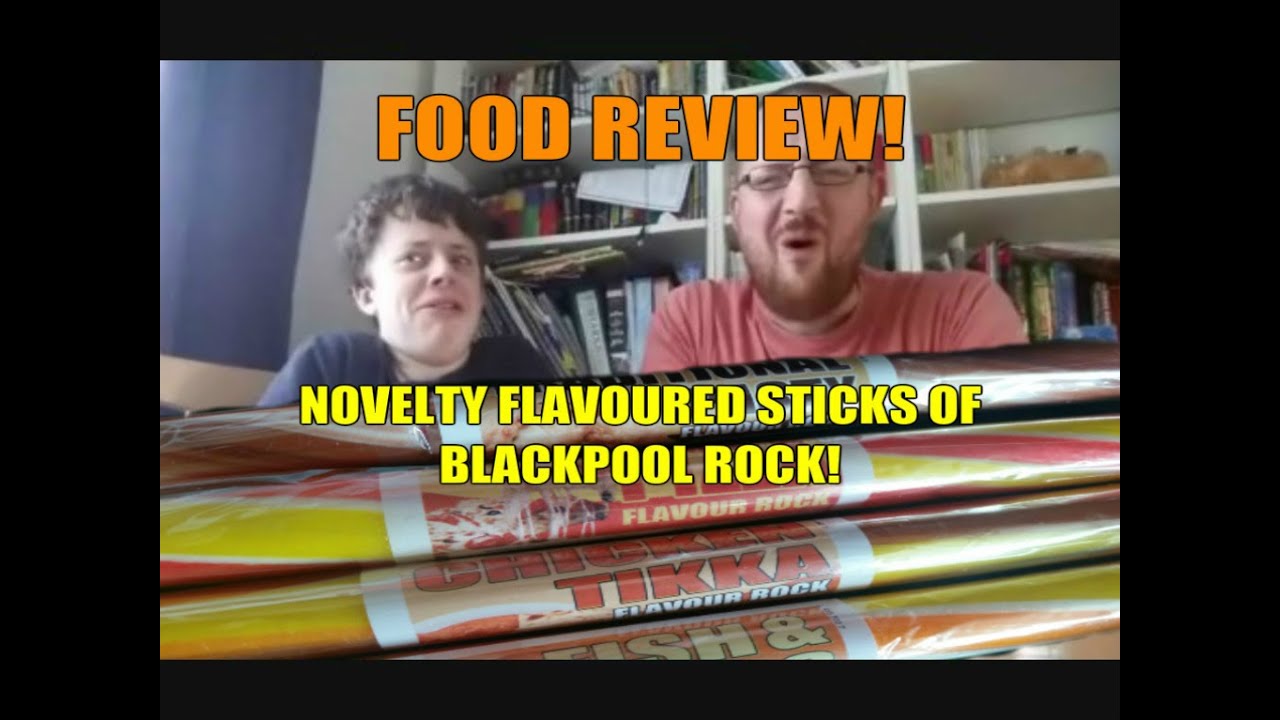 FOOD REVIEW - Novelty Blackpool Rock Flavours | The Big Daddy D Reviews