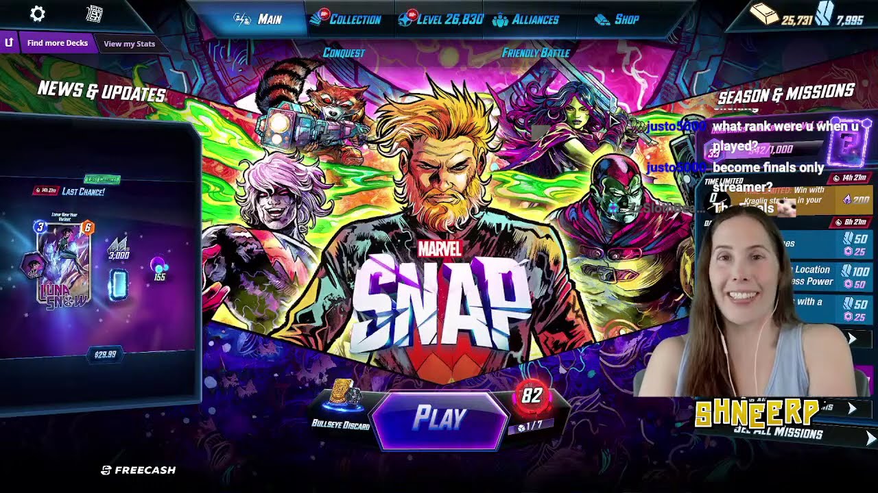 Let's get SNAPPING! | Download and play !FREECASH to support the stream! | #FreecashPartner !Natura