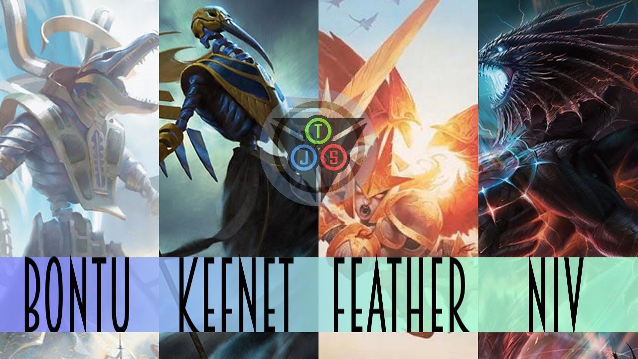 God-Eternal Bontu vs God-Eternal Kefnet vs Feather vs Niv-Mizzet | The Trinisphere | MTG