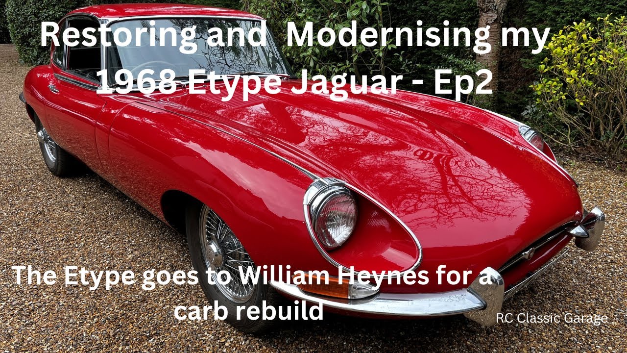 Jaguar E-Type Ep 2 - starting and compression issues addressed as it goes to William Heynes