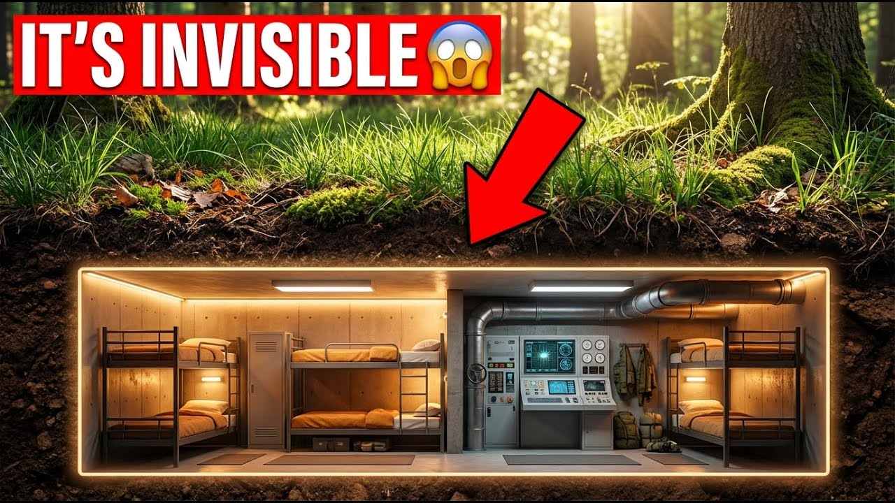 Building an Invisible Underground Bunker | Hidden From the Surface