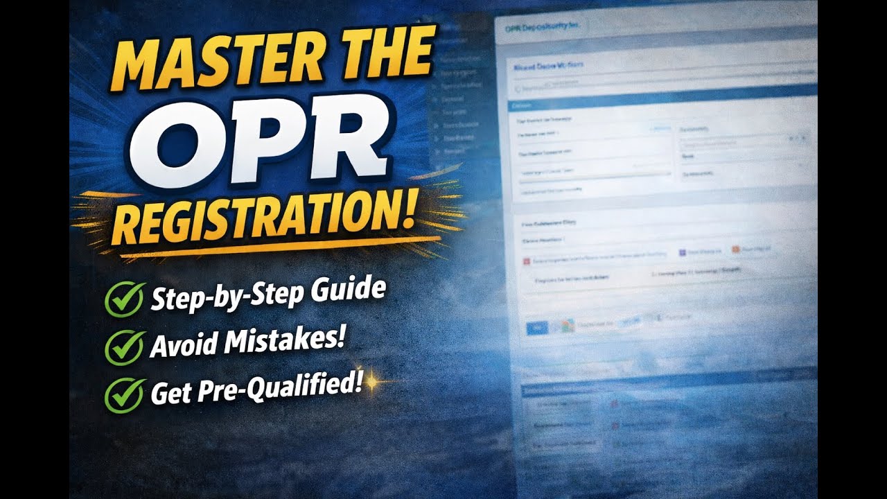 Navigating the OPR Procurement Depository